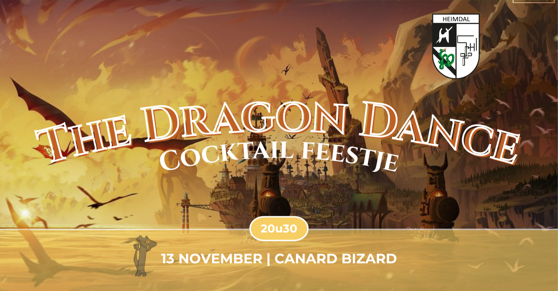 The Dragon Dance: cocktailfeestje